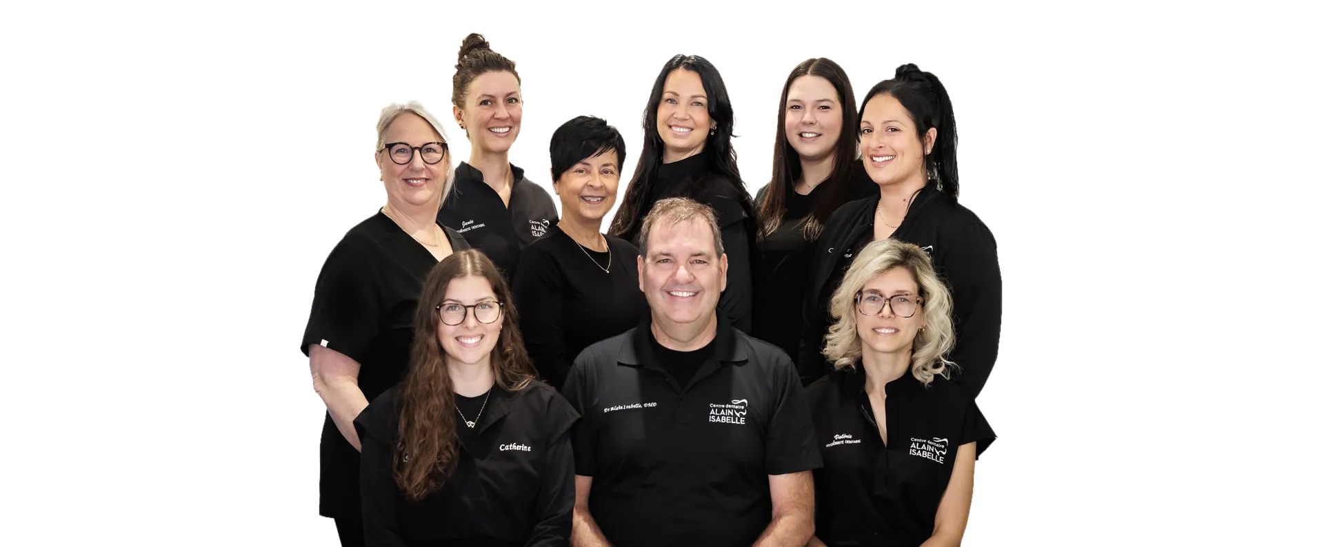 L’équipe Alain Isabelle, dentiste à Trois-Rivières